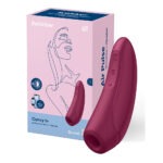 Satisfyer – Curvy 1+ Luchtdruk Vibrator Rood