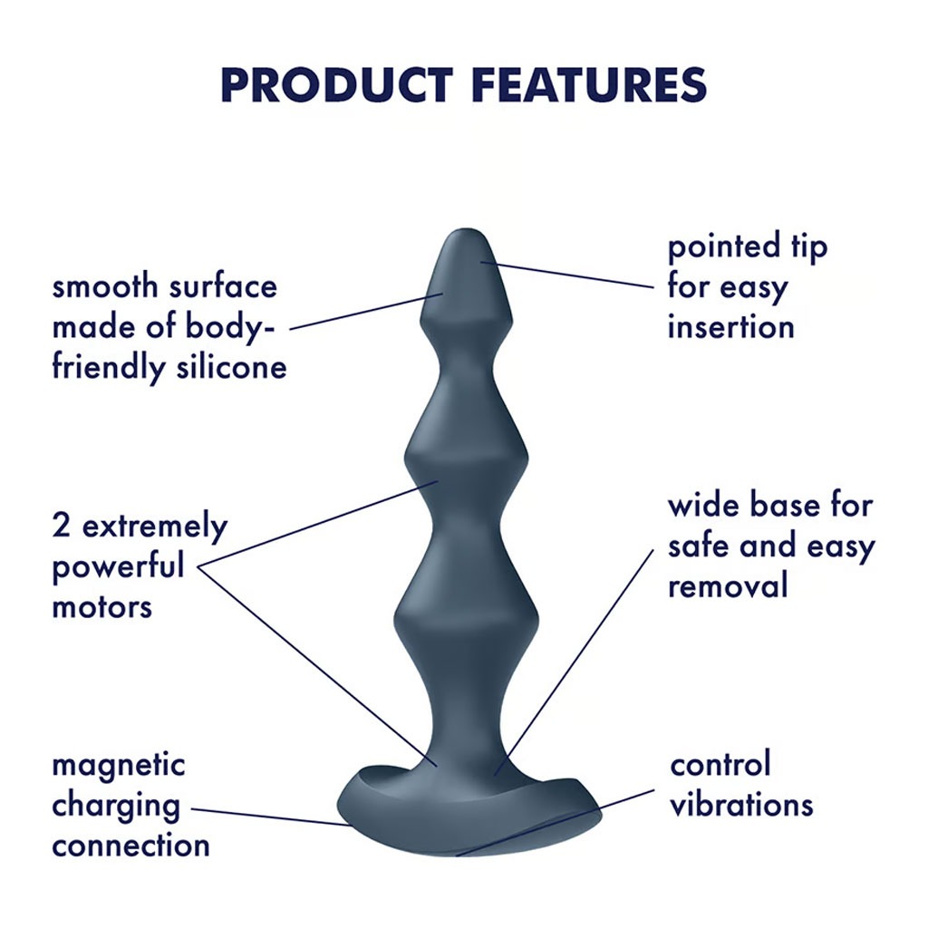 Satisfyer - Lolli Plug 1 Anaal Vibrator info