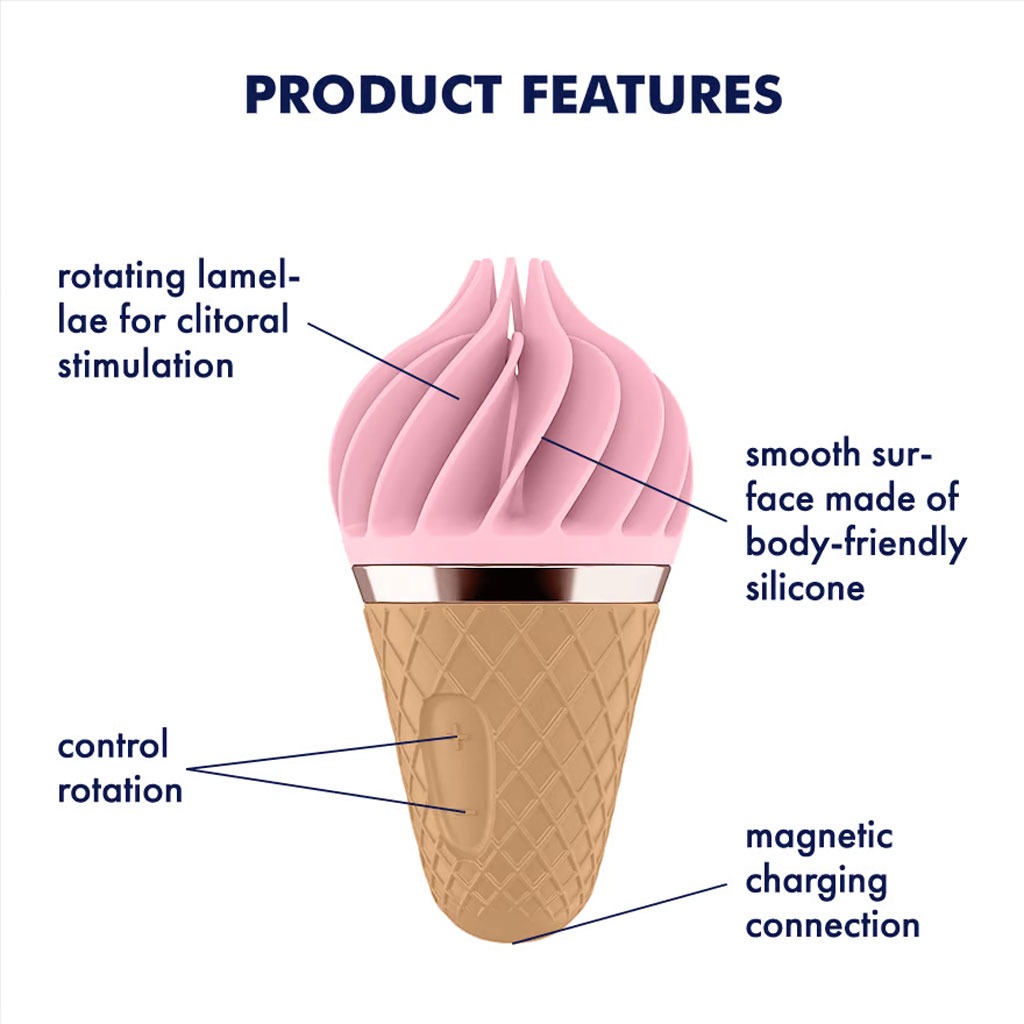 Satisfyer - Sweet Treat Spinnator info