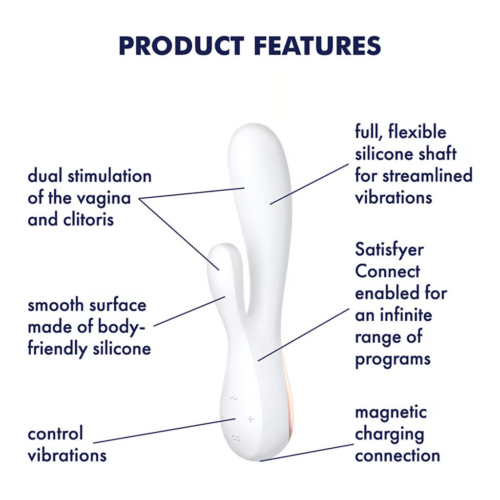 Satisfyer - Mono Flex Rabbit Vibrator Wit info