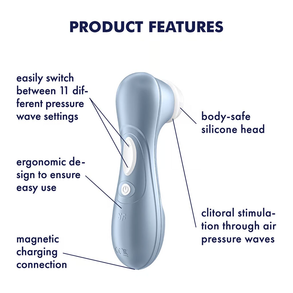 Satisfyer - Pro 2 Gen 2 Blauw info