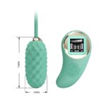 Pretty Love - Vivian Vibratie Ei met Afstandsbediening - Turquoise afmeting