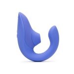 Womanizer Blend Blue rabbit vibrator zijkant