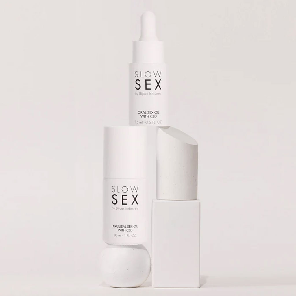 Bijoux Indiscrets - SLOW SEX Arousal Sex Oil met CBD show