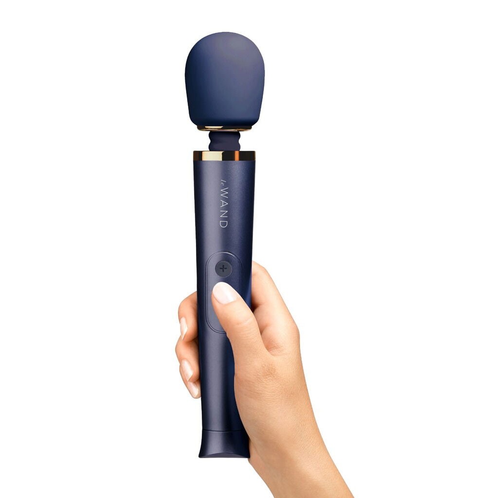 Le Wand – Petite Oplaadbare Massager Navy Blue