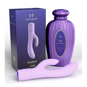 Milani Mystique rabbit vibrator fles lila kopen