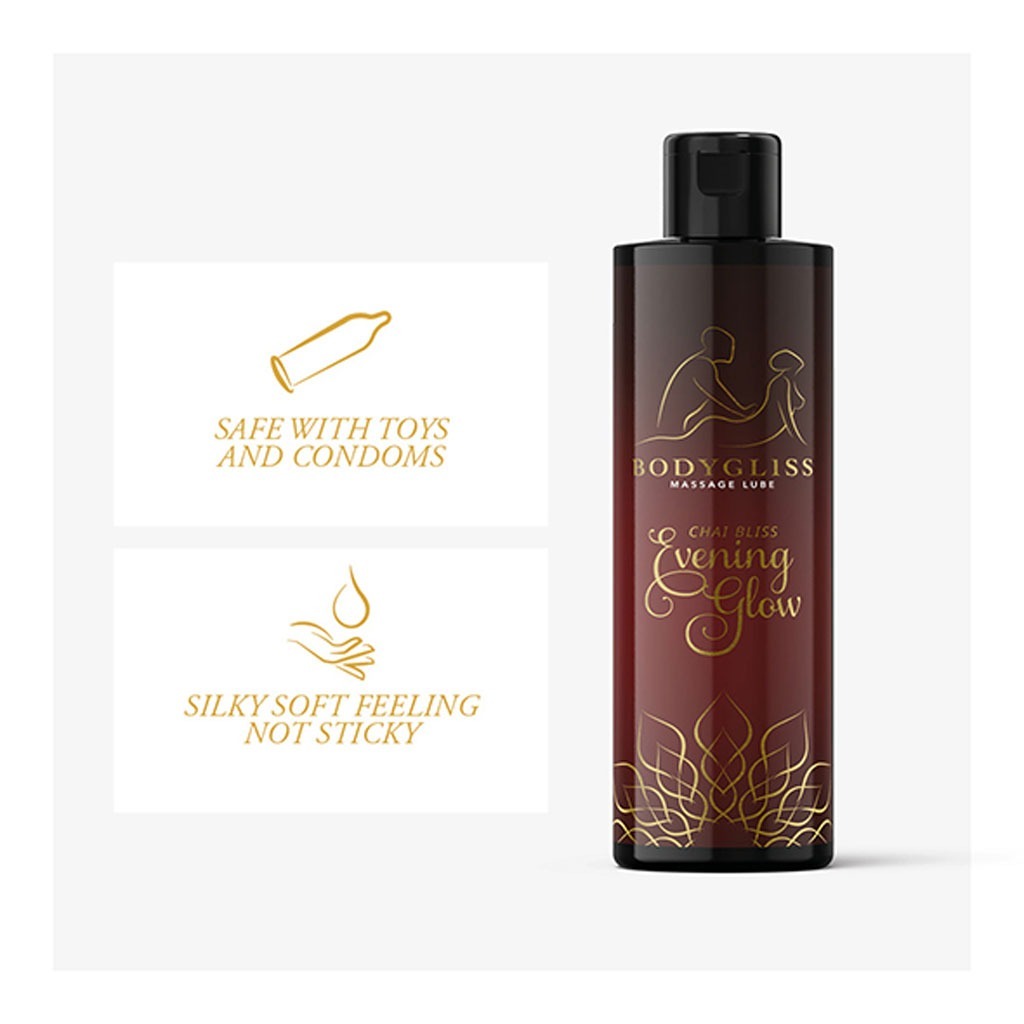 BodyGliss - Massage Olie & Glijmiddel - Chai Bliss 150ml veilig