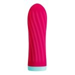 S Pleasures - Twist & Shout Bullet Vibrator - kersenrood