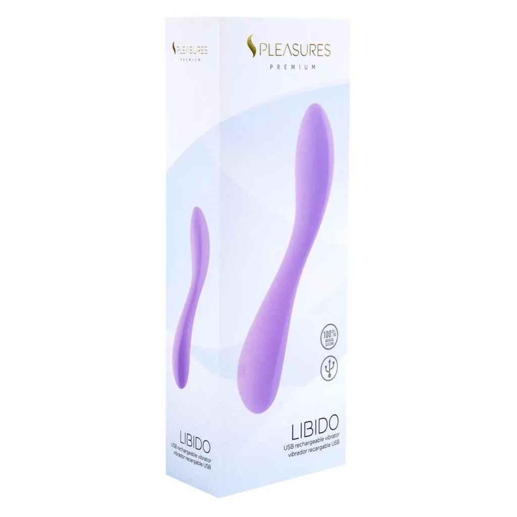 S Pleasures - Libido Candy G-spot Vibrator - Lila verpakking