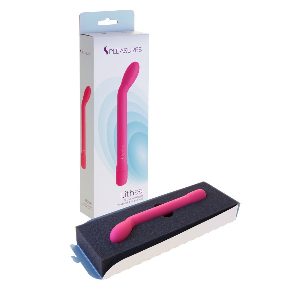 S Pleasures - Lithea Oplaadbare G-Spot Vibrator Roze inhoud