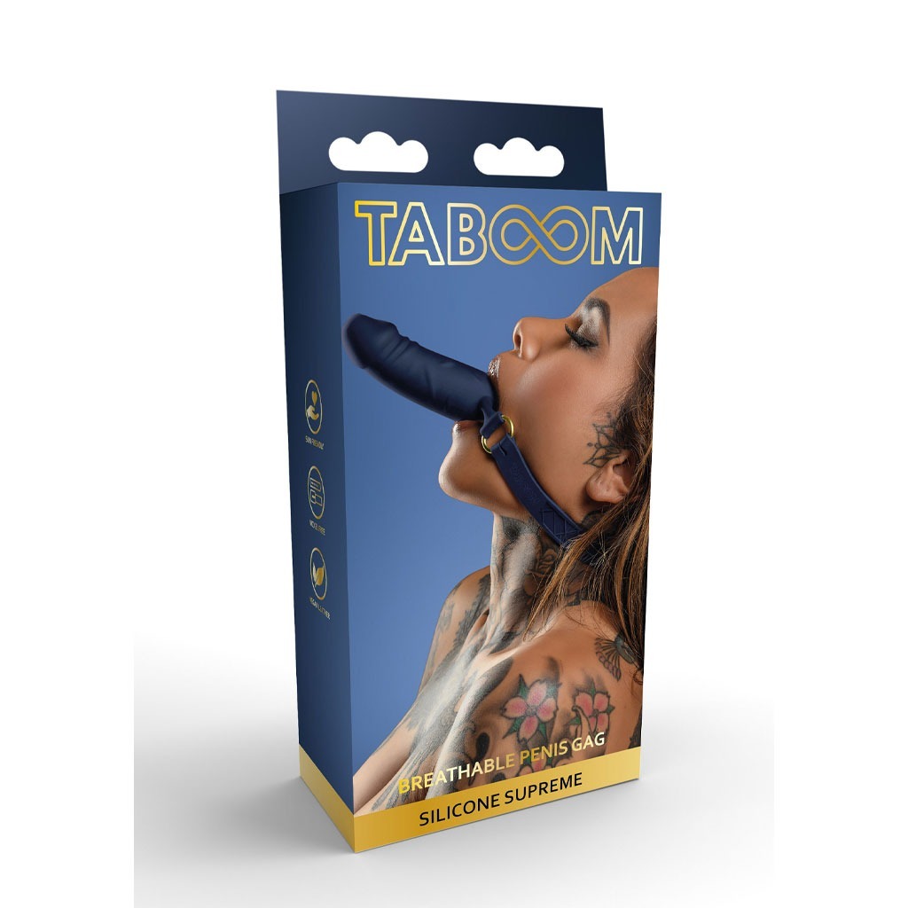 Taboom - Siliconen Breathable Penis Gag verpakking