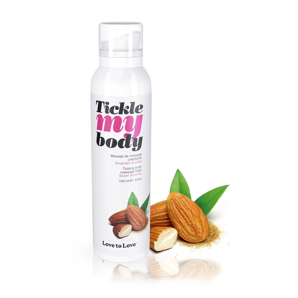 Love to Love – Tickle my Body – Massage Foam Zoete Amandelen