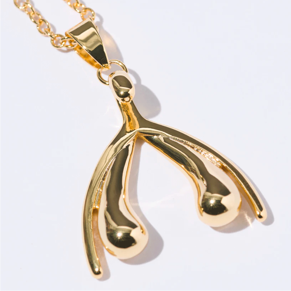 Goude Clitoris ketting