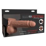 Fetish Fantasy Series - Hollow Strap-on Vibrator met Afstandsbediening verpakking