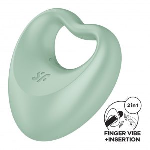 Satisfyer - Perfect Pair 3 - Vingervibrator en Cockring in Eén