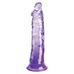 King Cock – 8″ Dildo met Ballen Paars