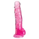 King Cock – 8″ Dildo met Ballen Roze