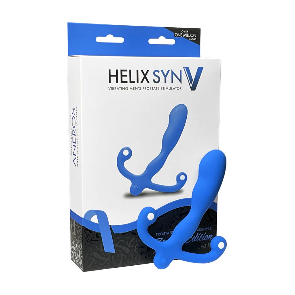 Aneros Helix Syn V Prostaat Stimulator- Blauw