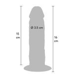 ToyJoy - Realitische Dildo Met Voorhuid