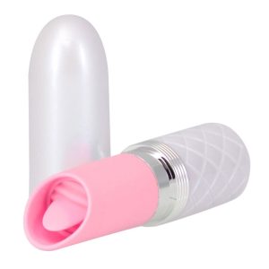 Pillow Talk - Lusty Luxe Lippenstift Massager Roze