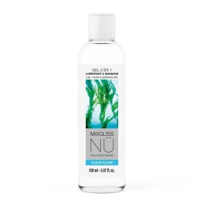 Mixgliss - NU Algue 2-in-1 Massage Gel en Glijmiddel op Waterbasis - 150ml