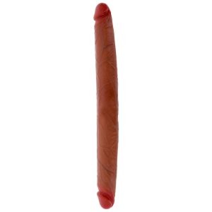 ToyJoy - Realistische Dubbele Dildo met Voorhuid - 40 cm