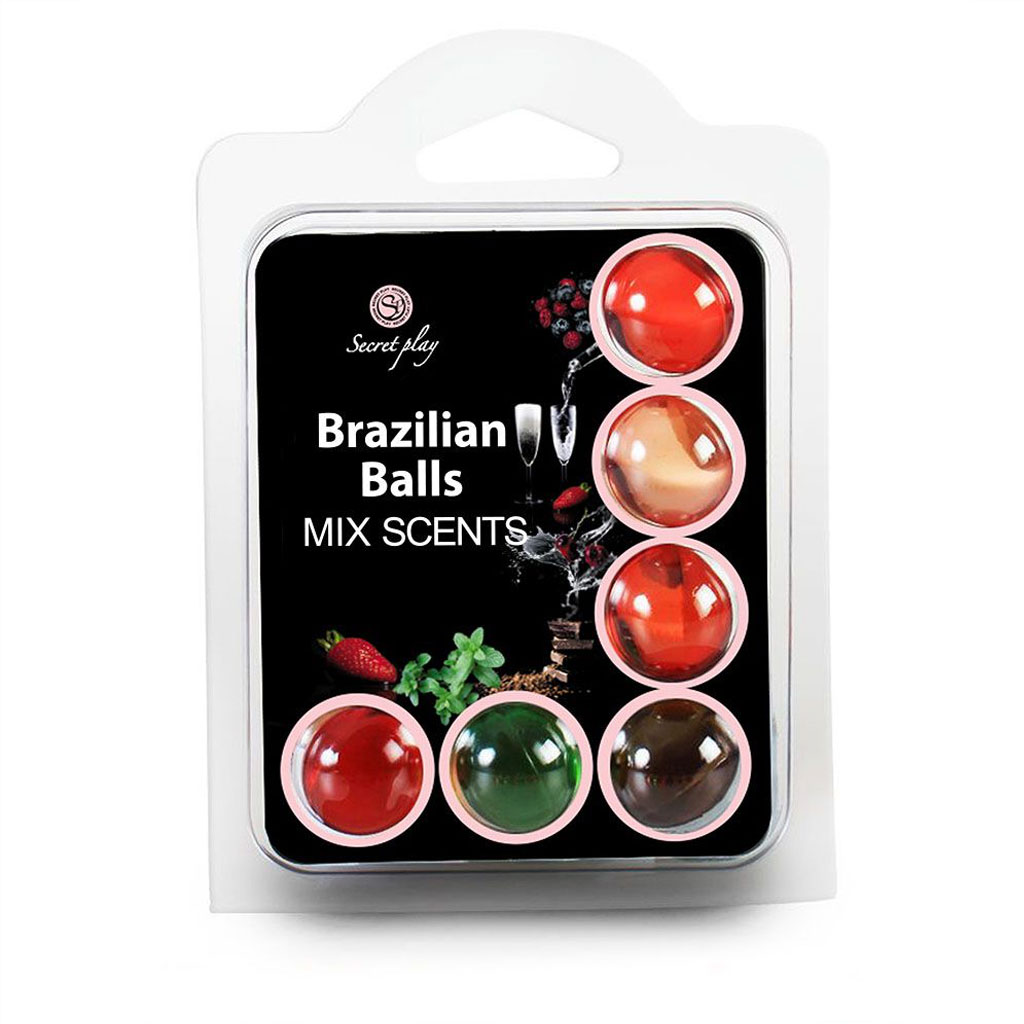 Secret Play – Brazilian Balls Mix Scents – 6 Stuks