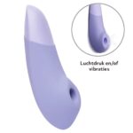 Womanizer ENHANCE Lila – 2 in 1 Luchtdruk Vibrator