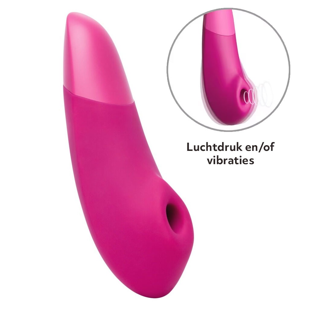 Womanizer ENHANCE Pink – 2 in 1 Luchtdruk Vibrator