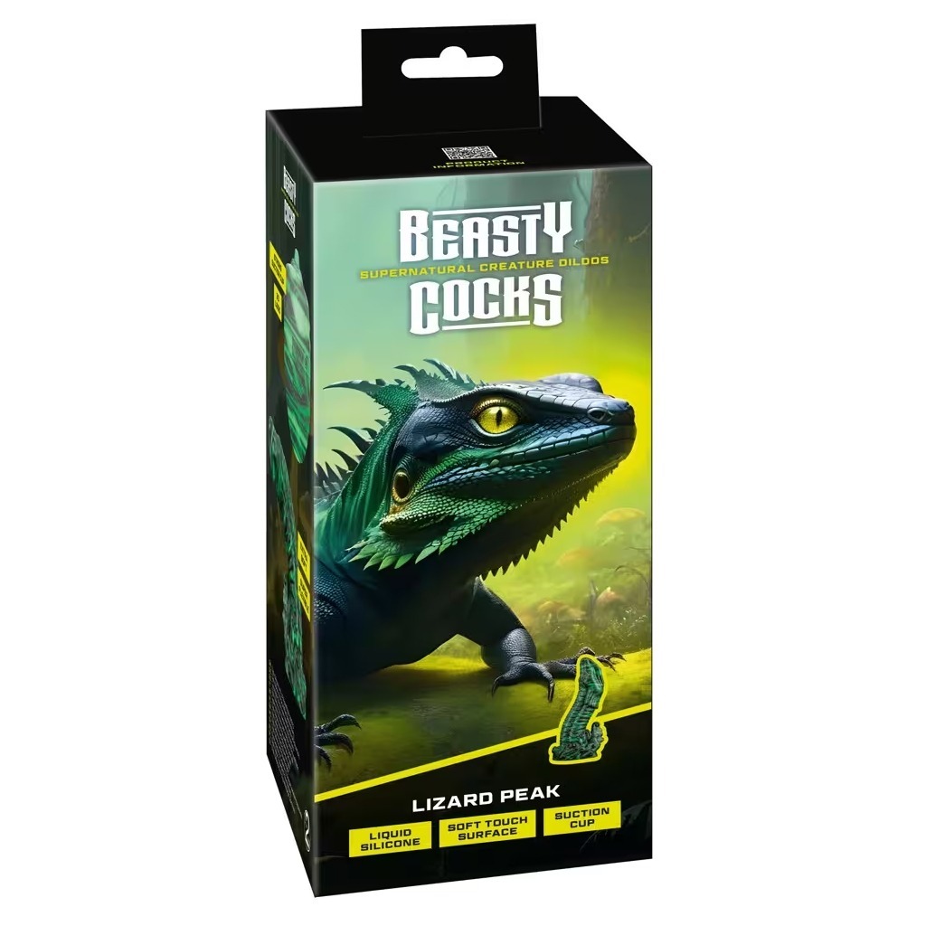 Beasty Cocks - Lizard Peak Dildo